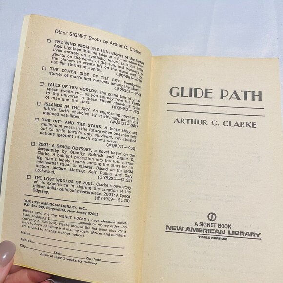Arthur C. Clarkes Glide Path Paperback Vintage Book - Picture 5 of 6